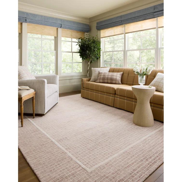 Chris Loves Julia x Loloi Briggs Blush / Ivory Area Rug