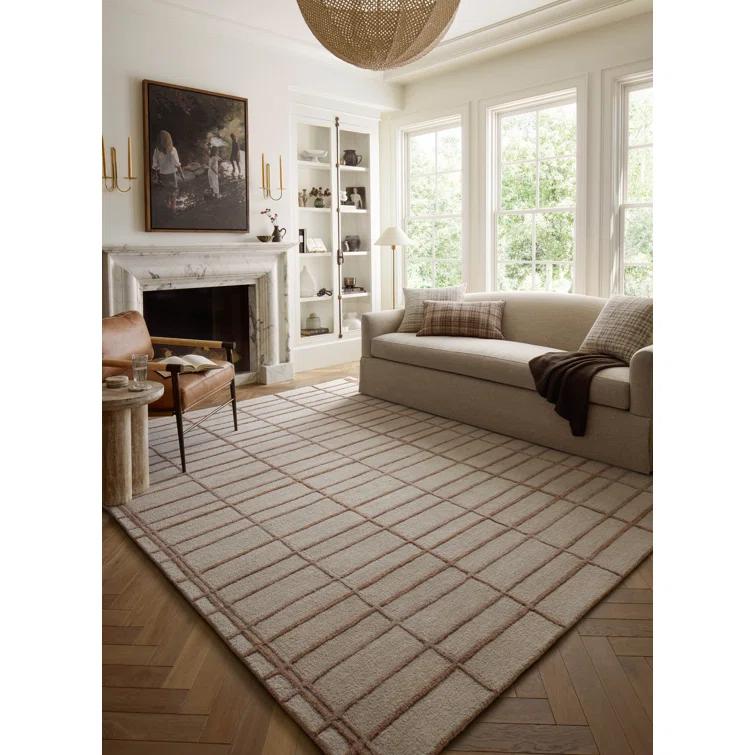 Chris Loves Julia x Loloi Bradley Rose / Blush Area Rug