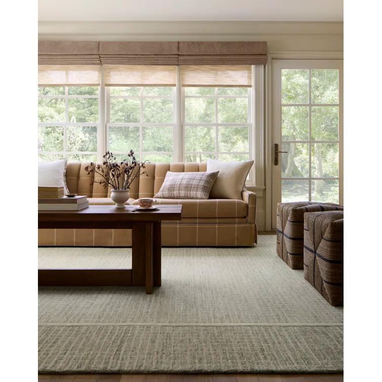 Chris Loves Julia x Loloi Briggs Sage / Ivory Area Rug