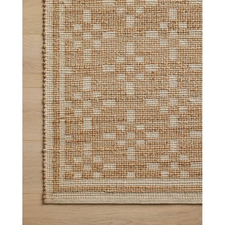 Judy II Jute-Blend Rug by Chris Loves Julia x Loloi - Natural and Ivory / 2'6" x 7'6" Runner