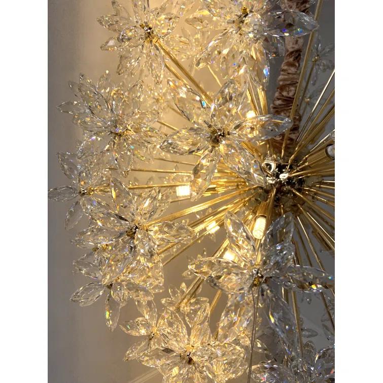 Michael Amini Bouquet 18 - Light Globe Chandelier
