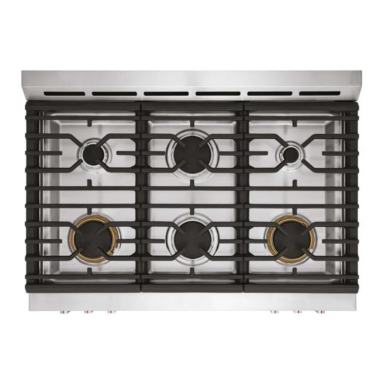 Frigidaire Gallery Frigidaire Gallery 30" 4.6 Cubic Feet Smart Dual Fuel Free Standing Range with 6 Burners GCFD3661AF