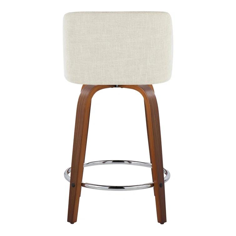 Swivel Upholstered Counter Stool