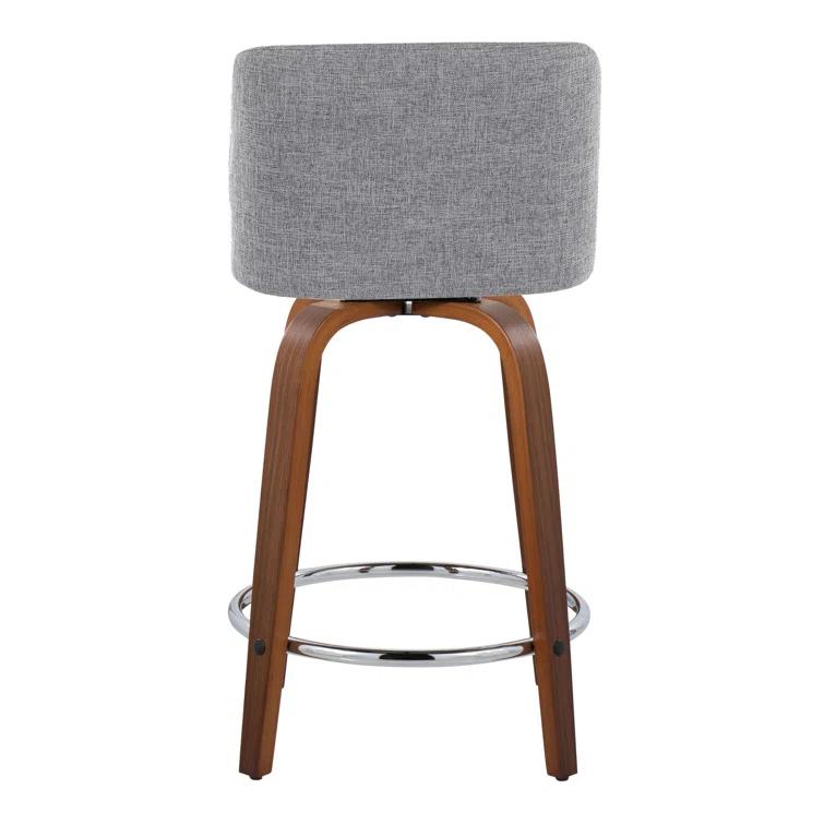 Swivel Upholstered Counter Stool