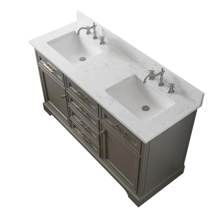 Sudio Design Thompson 60" W Double Vanity & Reviews | Perigold