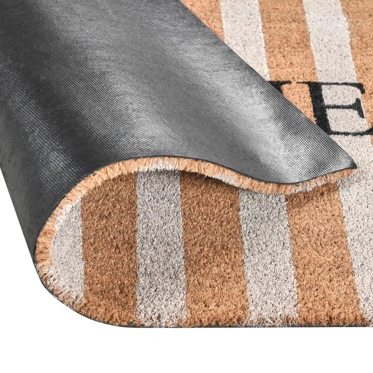 Striped Outdoor Doormat