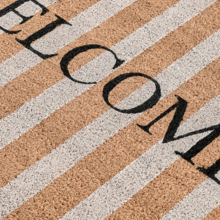 Striped Outdoor Doormat