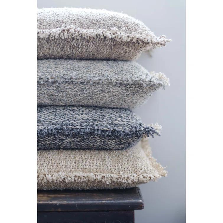 Pom Pom At Home Brentwood Frayed Throw Pillow