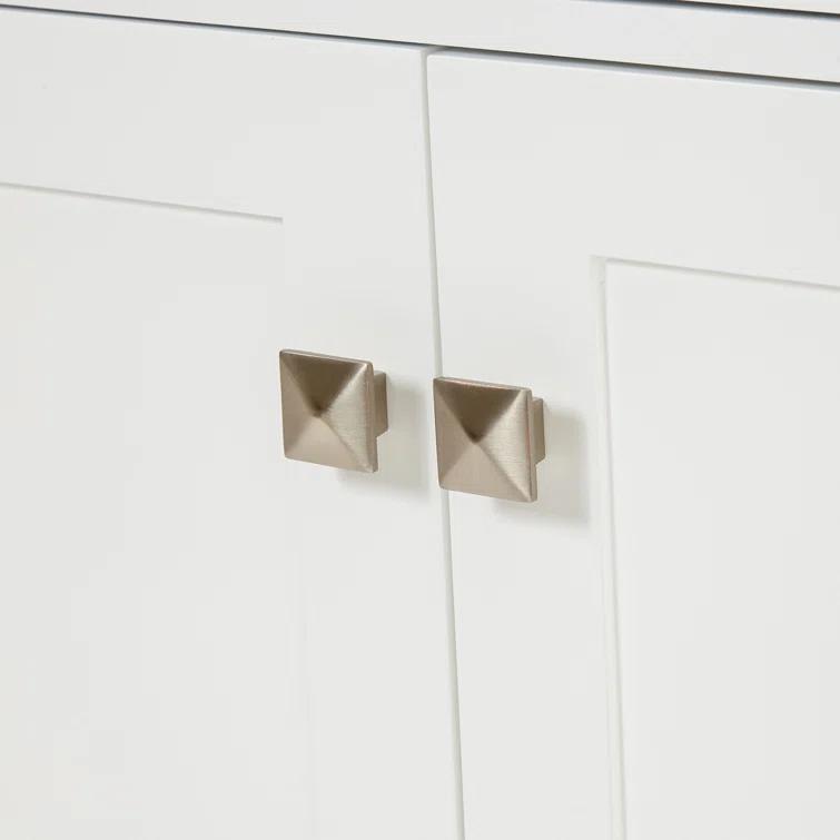 Ariel H036slcqrvo Bristol 36" Free Standing Single Basin Vanity Set - White