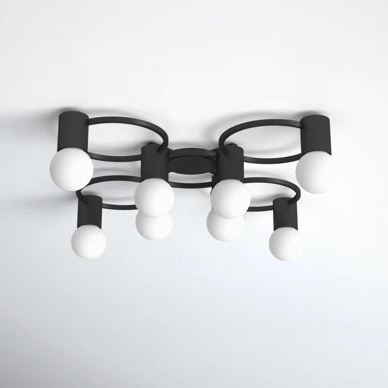 Nique 8 Light Flush Mount