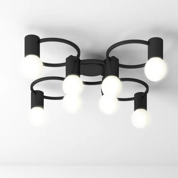 Nique 8 Light Flush Mount