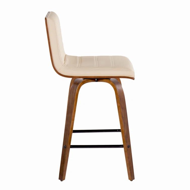 Swivel Upholstered Counter Stool
