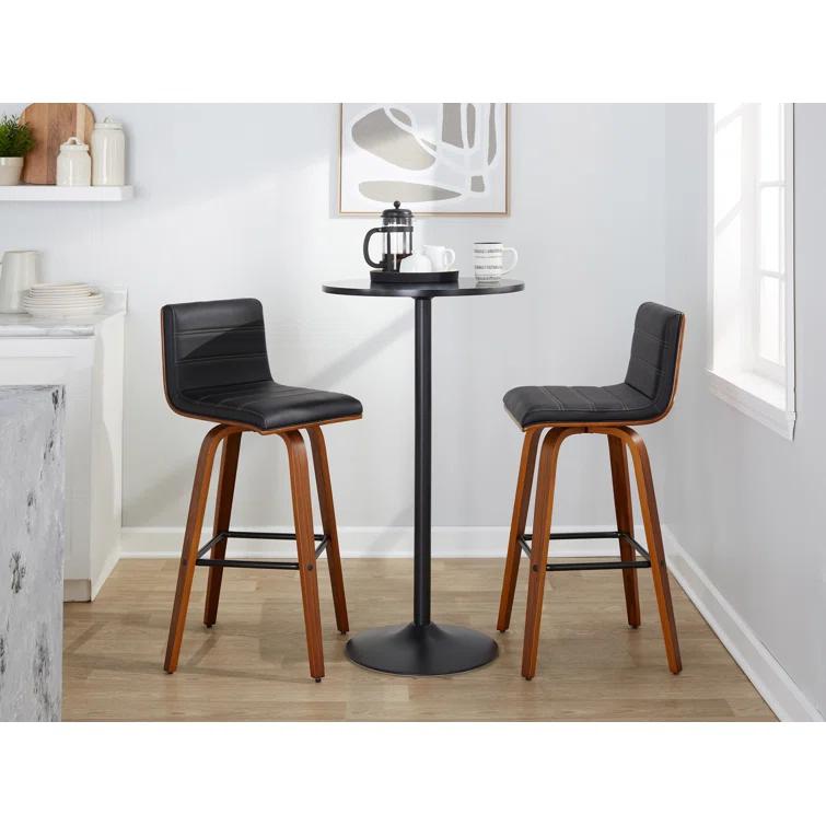 Swivel Upholstered Counter Stool