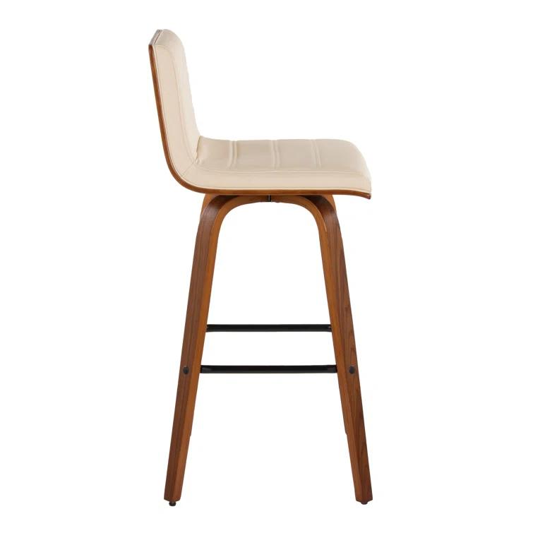 Swivel Upholstered Counter Stool
