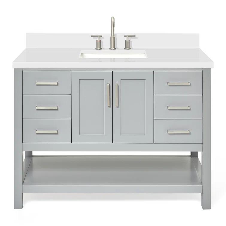 Magnolia Bath Vanity Rectangular Basin S049SWQ