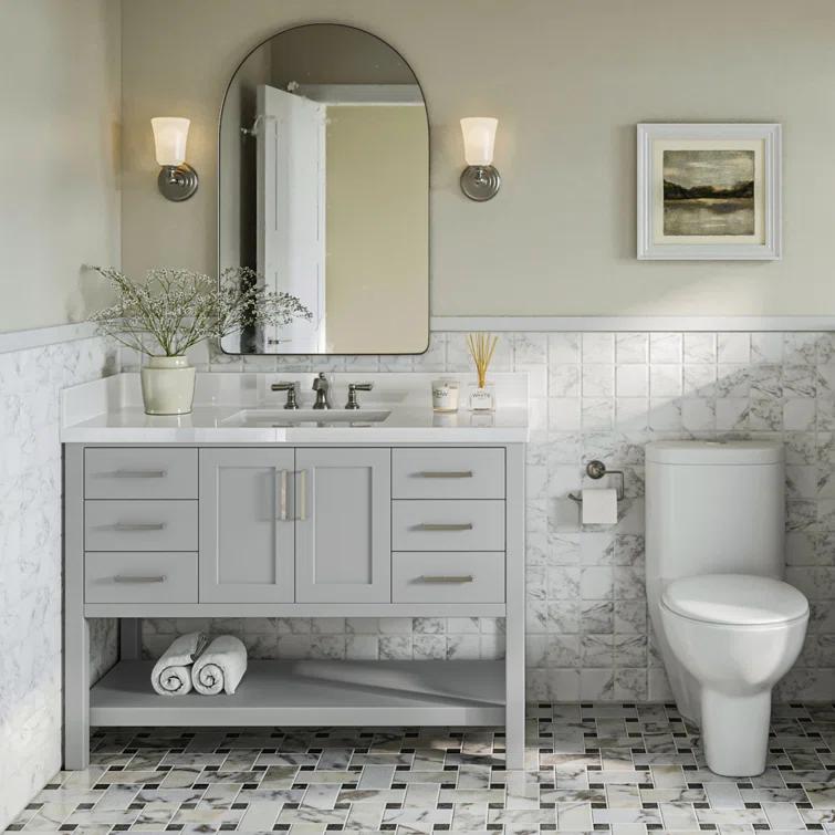 Magnolia Bath Vanity Rectangular Basin S049SWQ