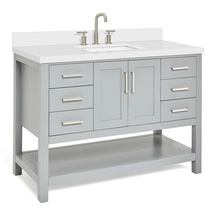 Magnolia Bath Vanity Rectangular Basin S049SWQ