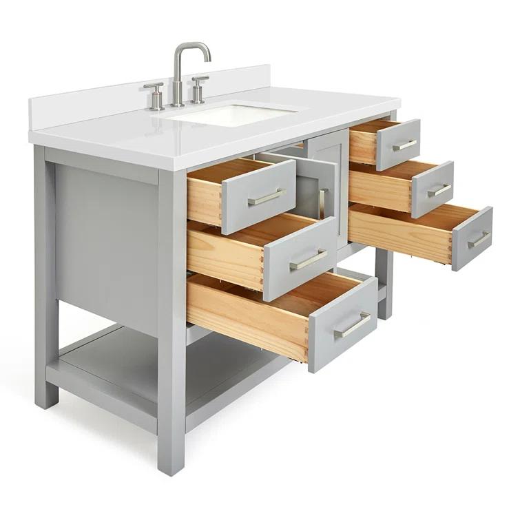 Magnolia Bath Vanity Rectangular Basin S049SWQ