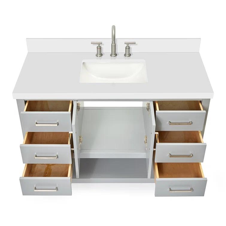 Magnolia Bath Vanity Rectangular Basin S049SWQ