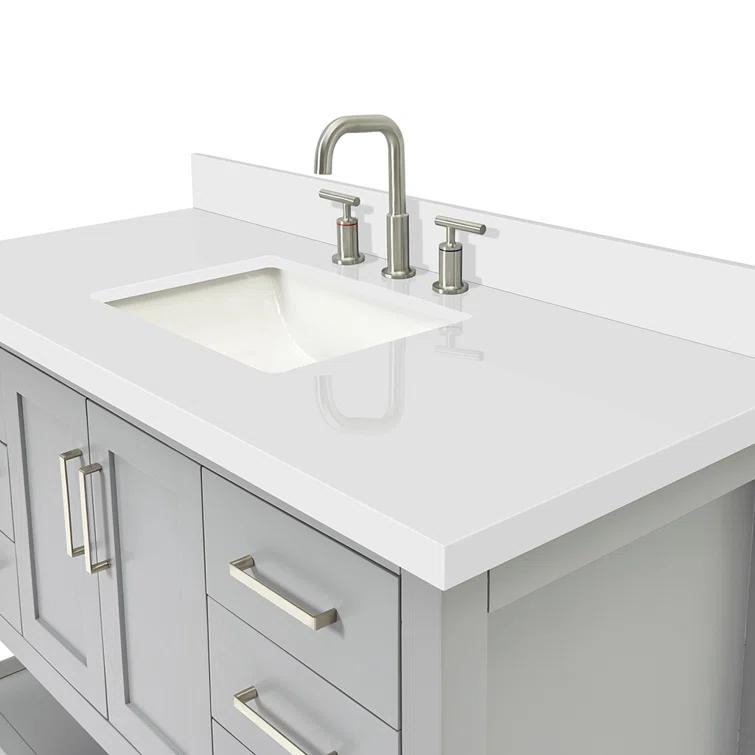 Magnolia Bath Vanity Rectangular Basin S049SWQ
