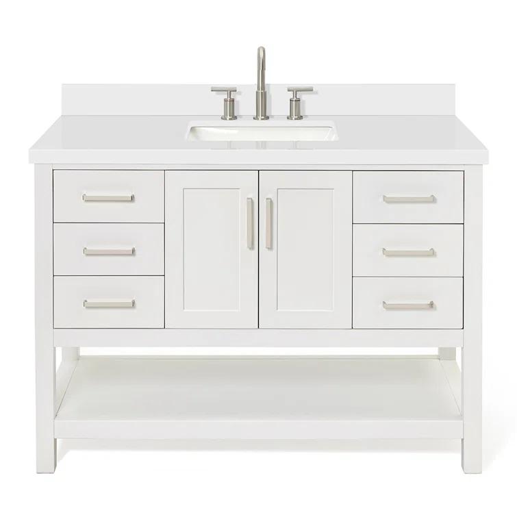 Magnolia Bath Vanity Rectangular Basin S049SWQ