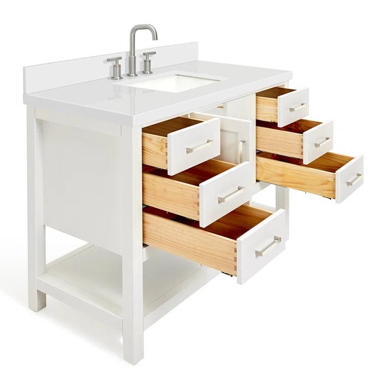 Magnolia Bath Vanity Rectangular Basin S049SWQ