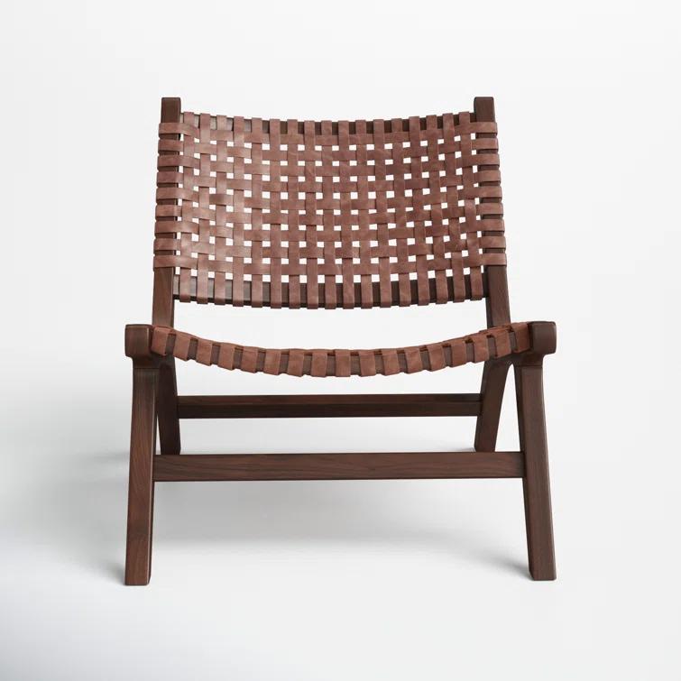 Denman Genuine Leather Side Chair