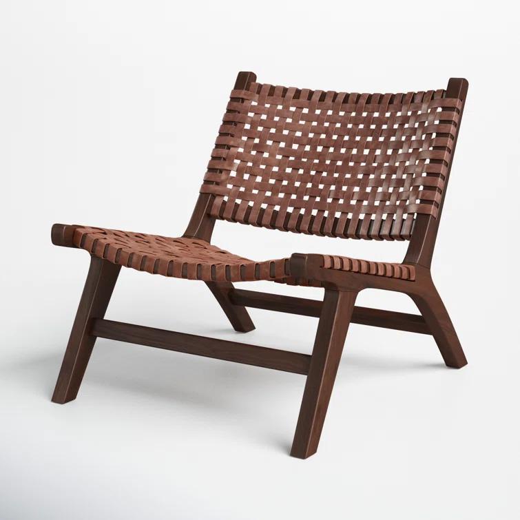 Denman Genuine Leather Side Chair
