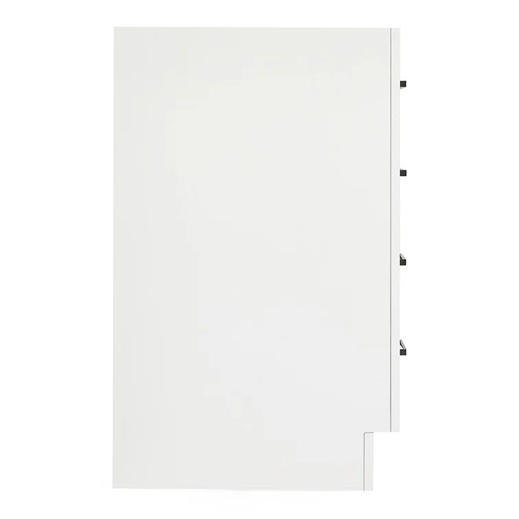 Ariel T048s-Bc Hepburn 48" Single Free Standing Vanity Cabinet Only - White