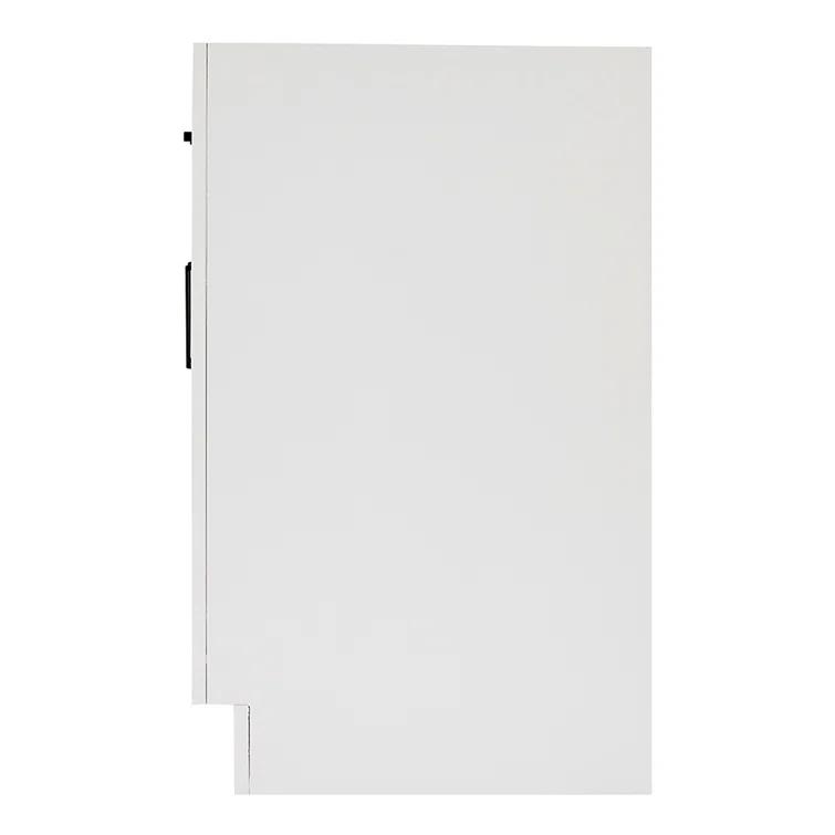 Ariel T072d-Bc Hepburn 72" Double Free Standing Vanity Cabinet Only - White