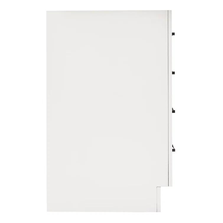 Ariel T042s-L-Bc Hepburn 42" Single Free Standing Vanity Cabinet Only - White