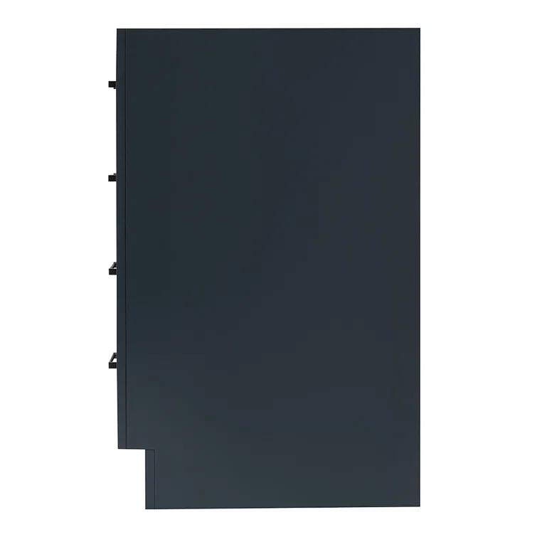 Ariel T054s-Bc Hepburn 54" Single Free Standing Vanity Cabinet Only - Blue