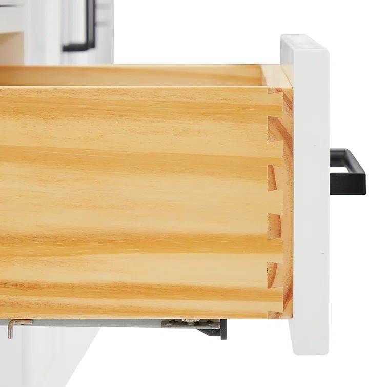 Ariel T054s-Bc Hepburn 54" Single Free Standing Vanity Cabinet Only - White