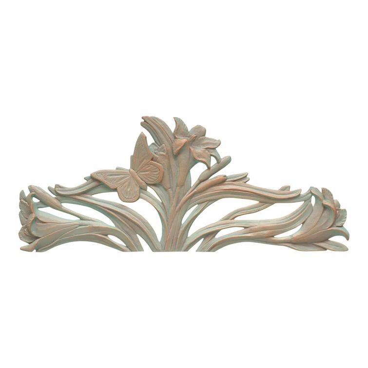 Copper Verdigris Butterfly Decorative Aluminum Hose Holder