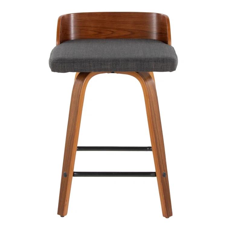 Swivel Upholstered Counter Stool