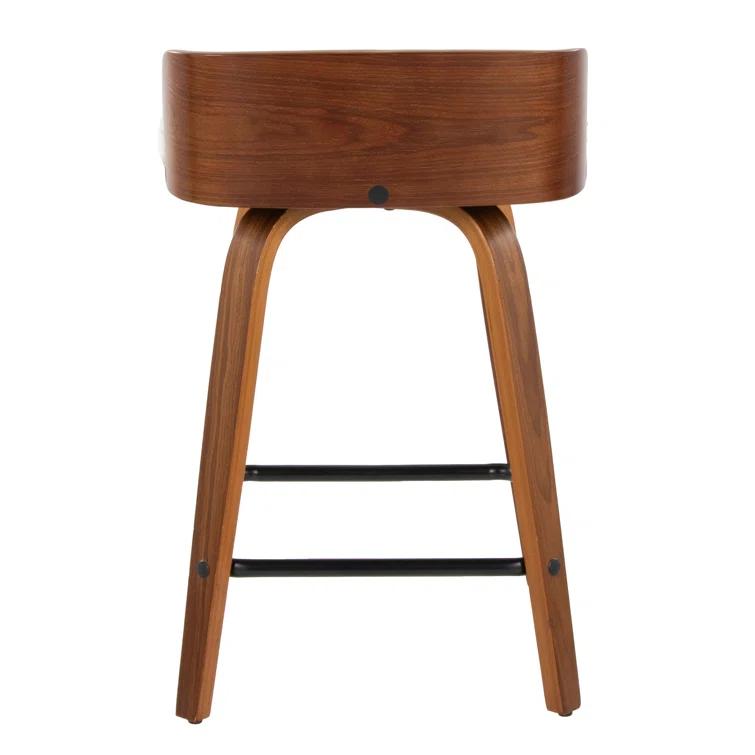 Swivel Upholstered Counter Stool