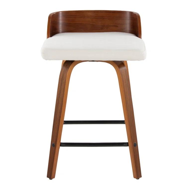 Swivel Upholstered Counter Stool