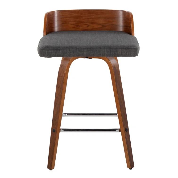 Swivel Upholstered Counter Stool