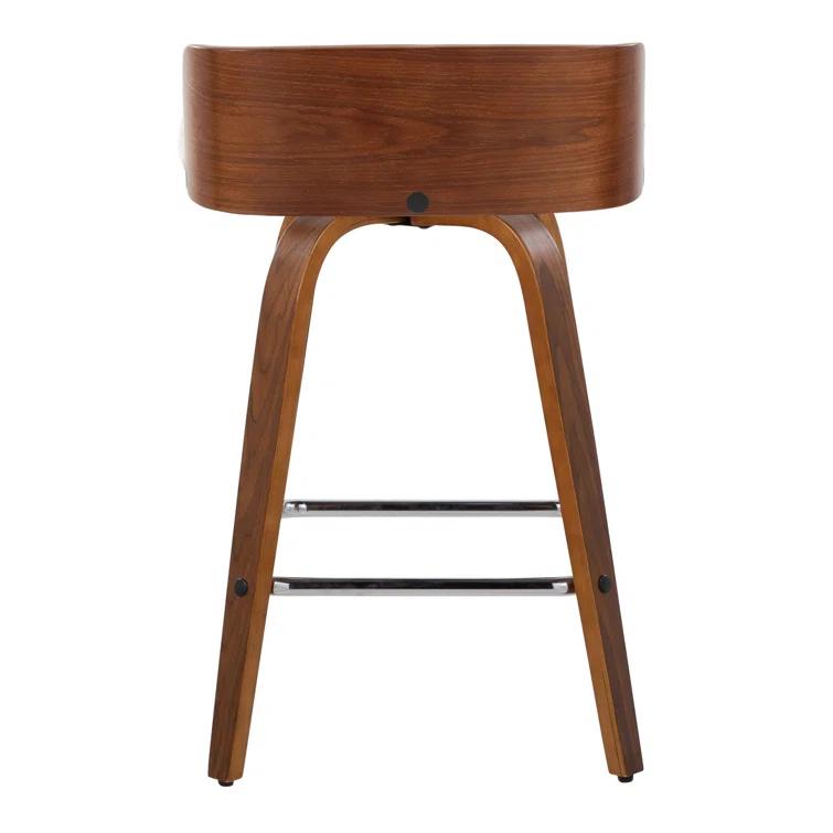 Swivel Upholstered Counter Stool