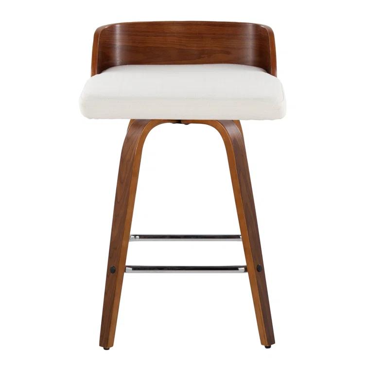 Swivel Upholstered Counter Stool