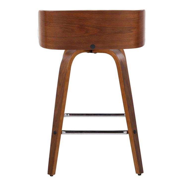 Swivel Upholstered Counter Stool