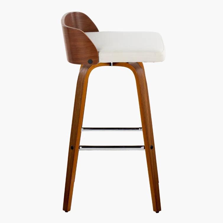 Swivel Upholstered Counter Stool