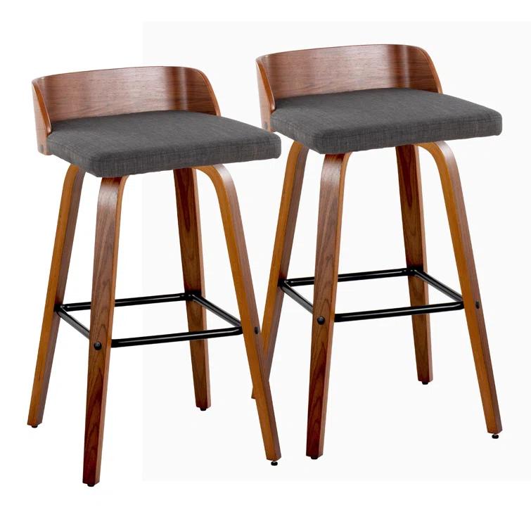 Swivel Upholstered Counter Stool