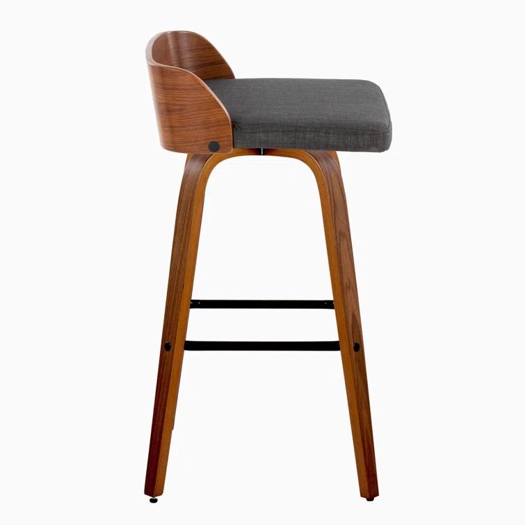 Swivel Upholstered Counter Stool