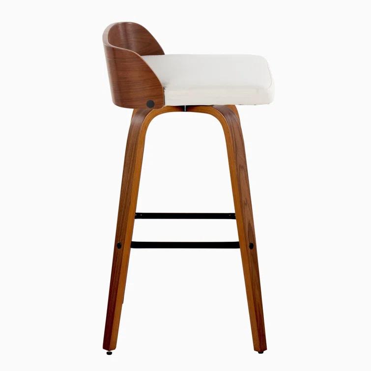 Swivel Upholstered Counter Stool