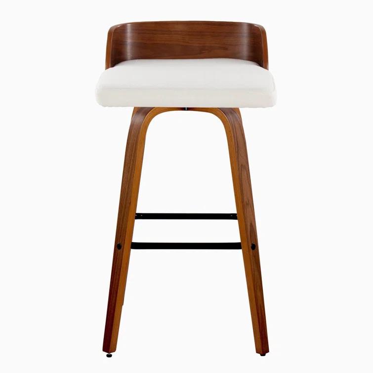 Swivel Upholstered Counter Stool