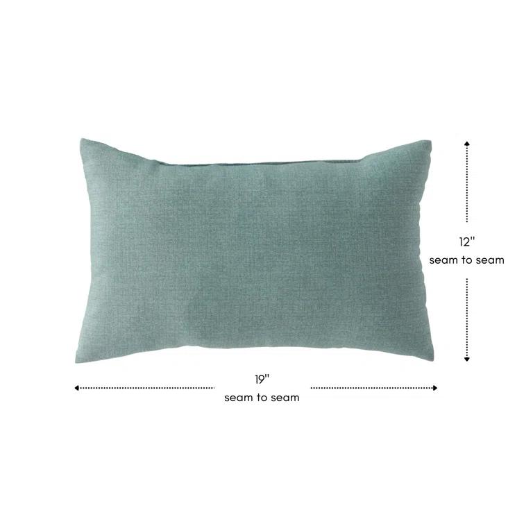 Indoor/Outdoor Reversible Throw Pillow