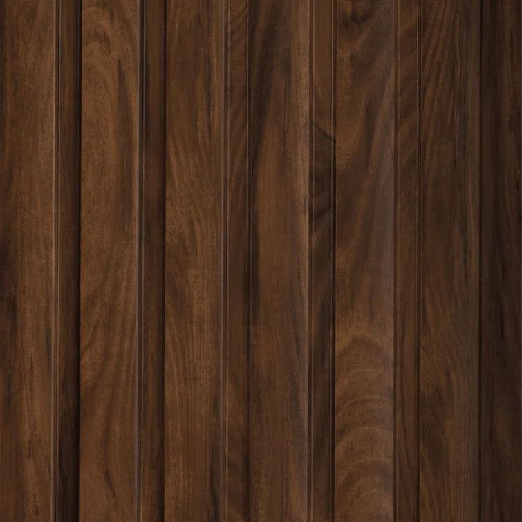 Large Slats 112" L x 9.5" W x 0.5" D Polystyrene Glue-up Wood Slat Walls 147 sq.ft.