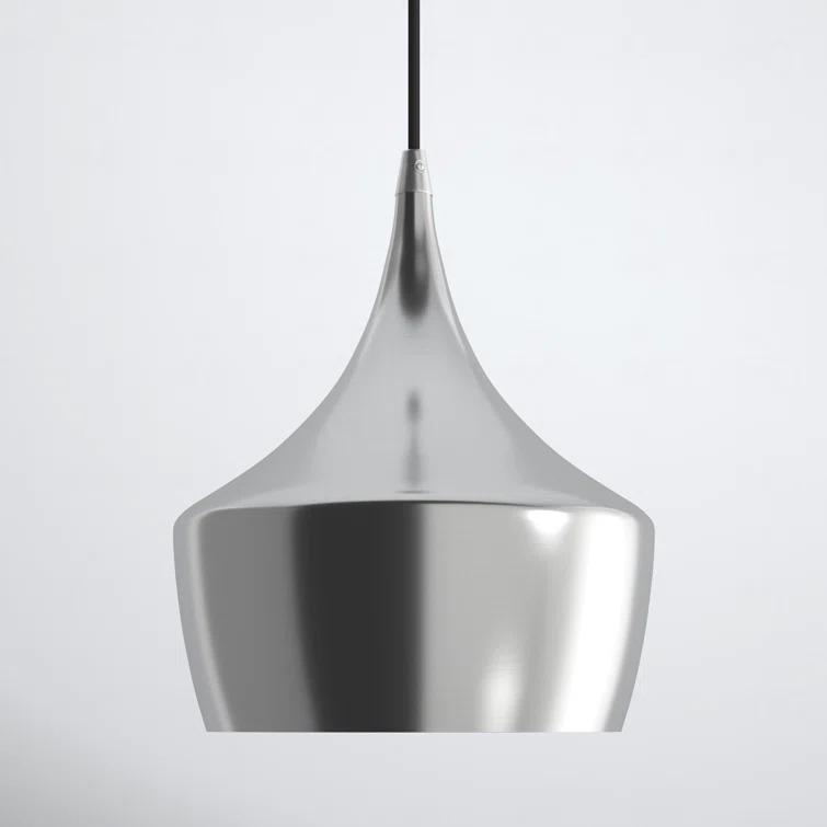 Schultz Single Light Metal Dimmable Pendant
