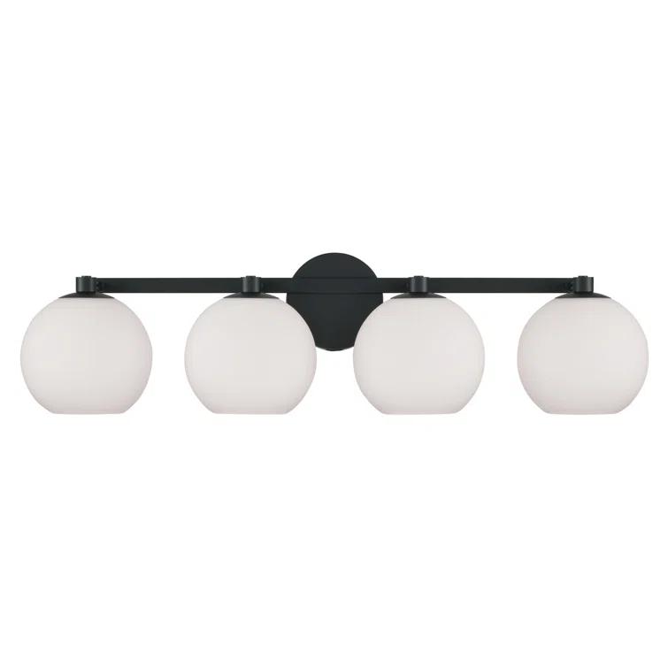 Ansley 4 Light Frosted Dimmable Vanity Light